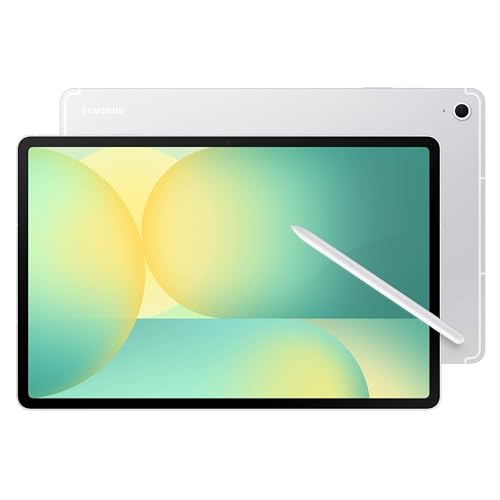 SAMSUNG Galaxy Tab S10 FE 128GB WiFi Android Tablet, Large Display, Long Battery Life, Exynos 1580 Processor, IP68 Water-Resistant, 90 Hz Refresh, S Pen for Note-Taking, US Version, Silver