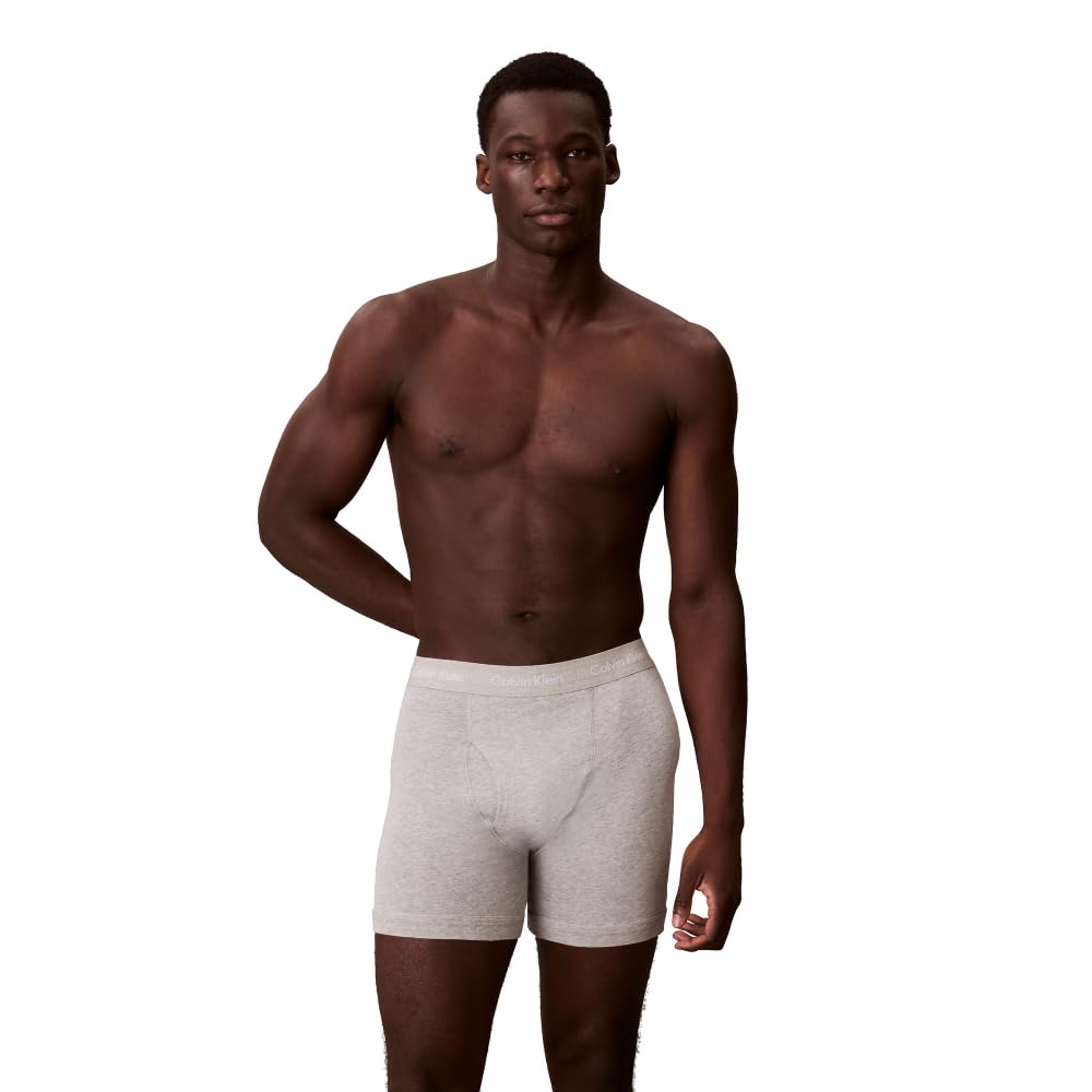 Calvin Klein Men's Cotton Stretch 5-Pack Boxer Brief