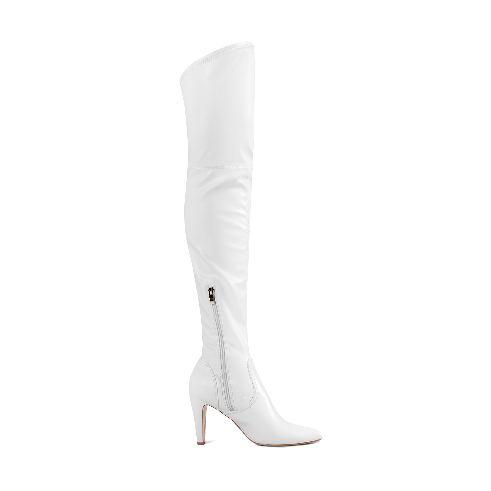 DREAM PAIRS Women's Thigh High Boots Over The Knee Heels Long Sexy Pointed Toe Boots