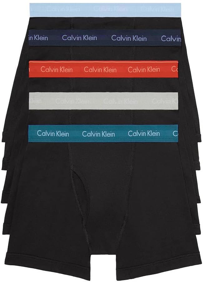 Calvin Klein Men's Cotton Stretch 5-Pack Boxer Brief