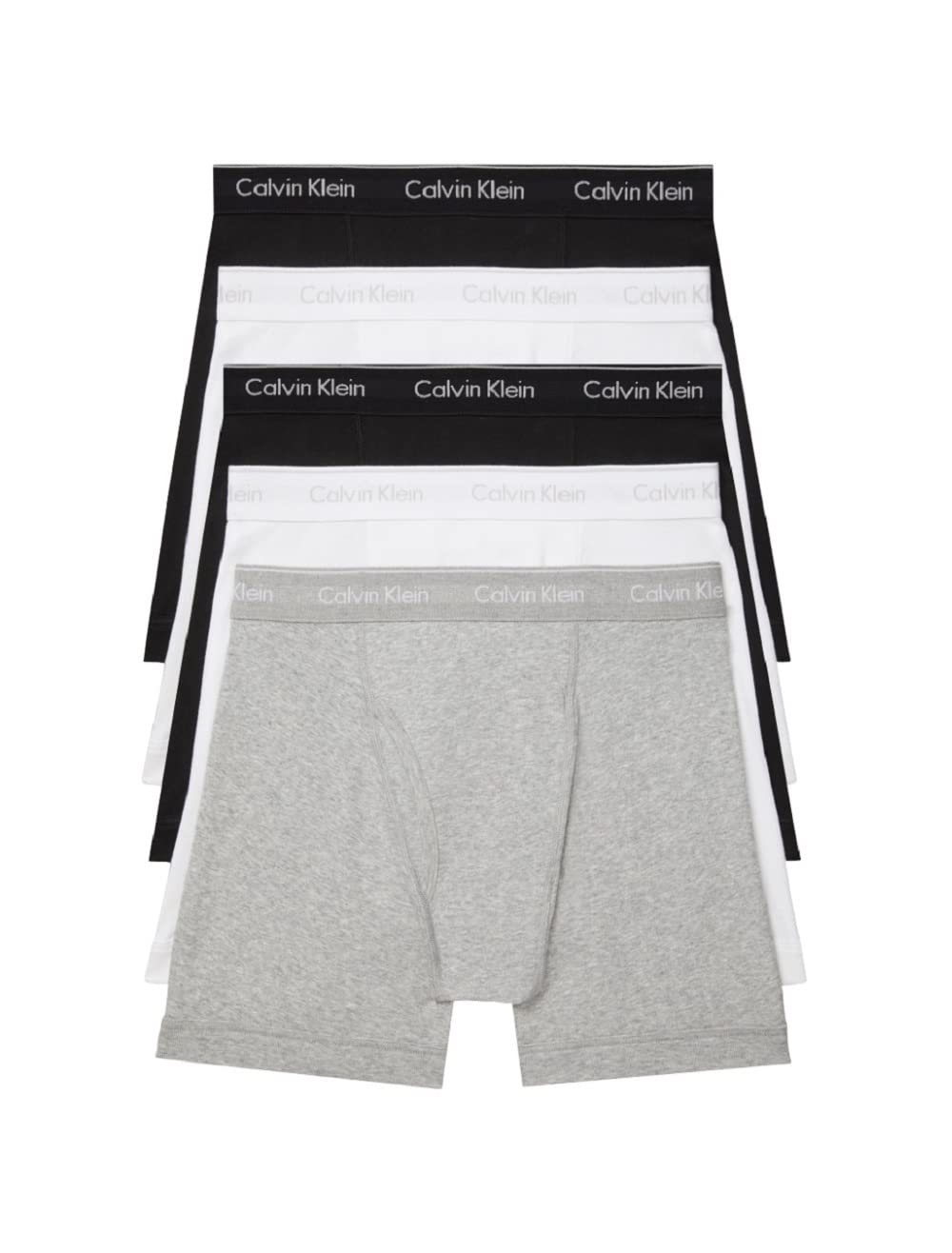 Calvin Klein Men's Cotton Stretch 5-Pack Boxer Brief