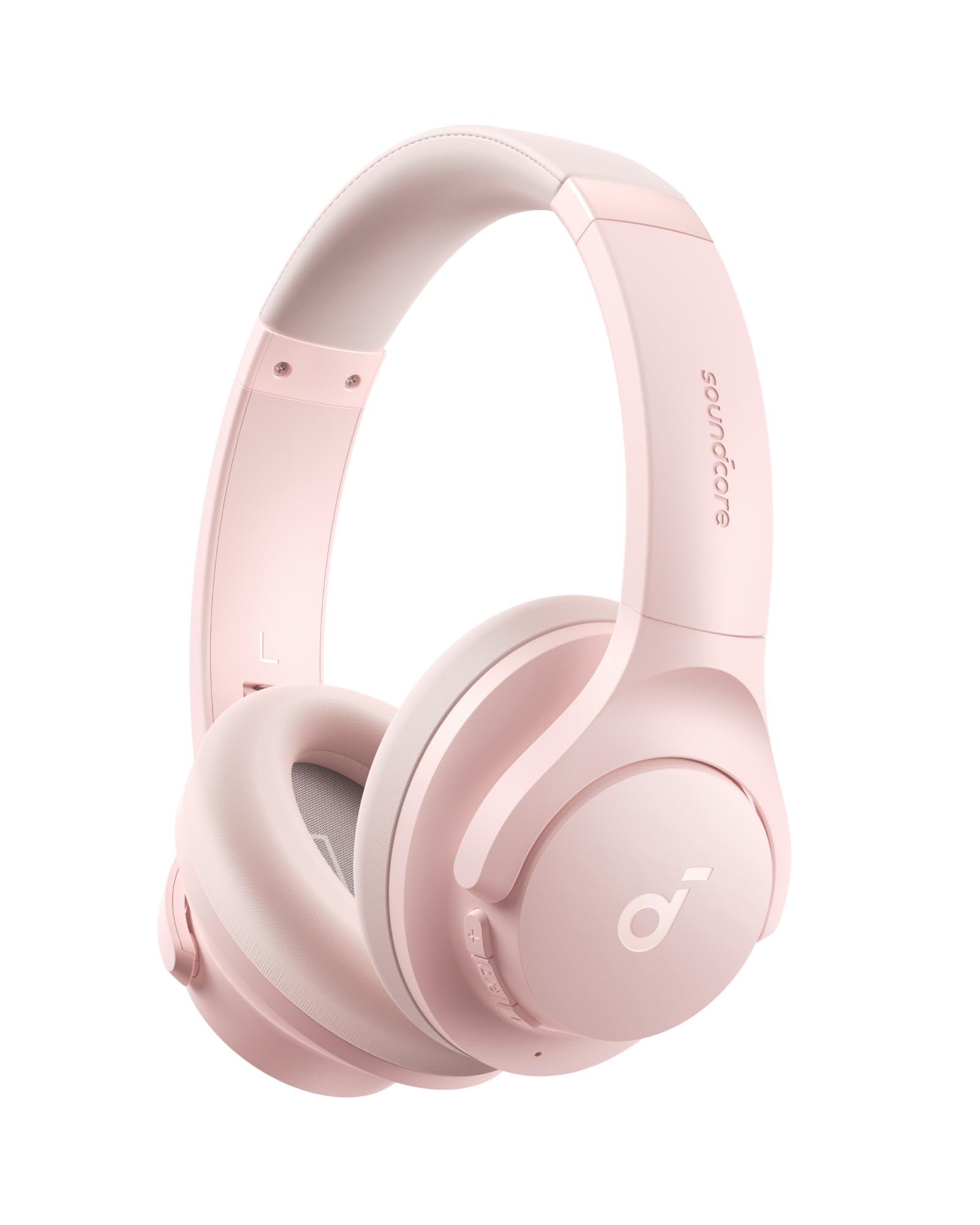 Soundcore by Anker Q20i Hybrid Active Noise Cancelling Headphones, Wireless Over-Ear Bluetooth, 40H Long ANC Playtime, Hi-Res Audio, Big Bass, Customize via an App, Transparency Mode (White)