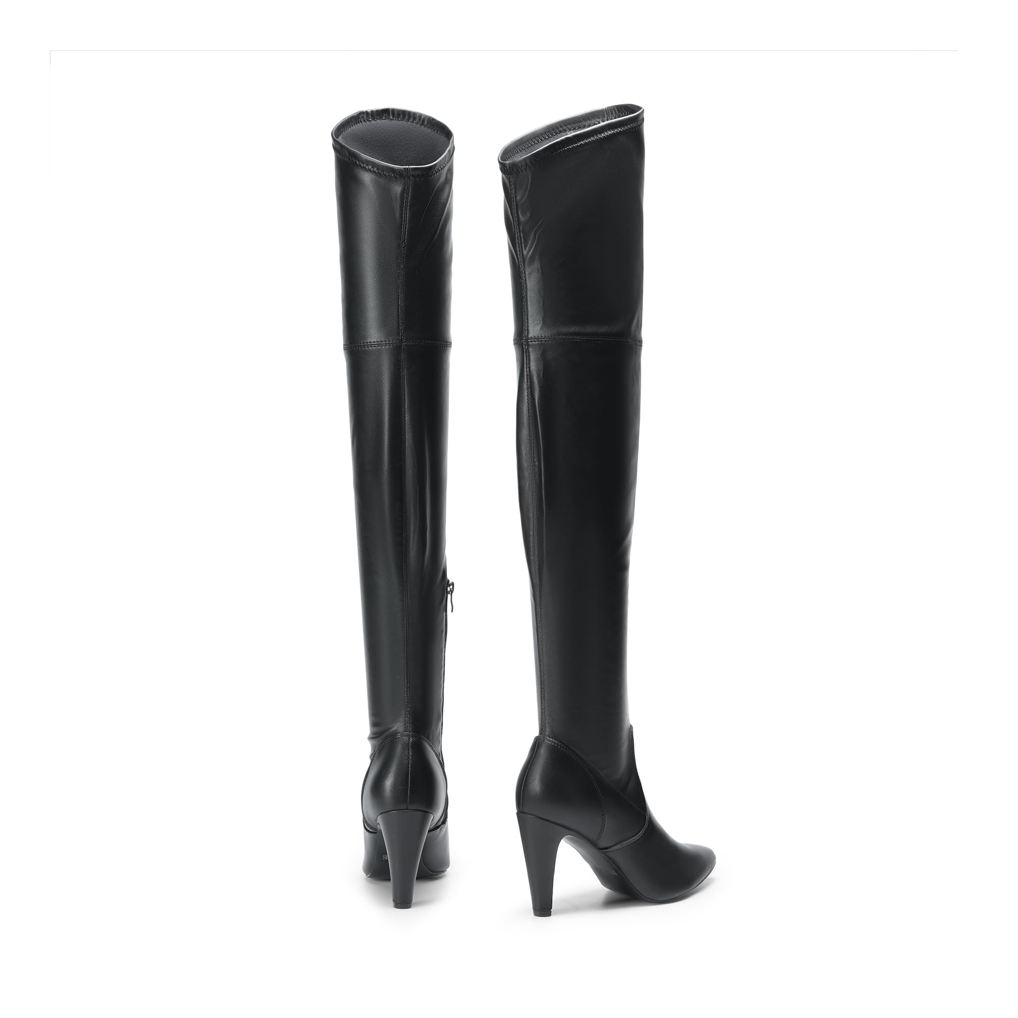 DREAM PAIRS Women's Thigh High Boots Over The Knee Heels Long Sexy Pointed Toe Boots