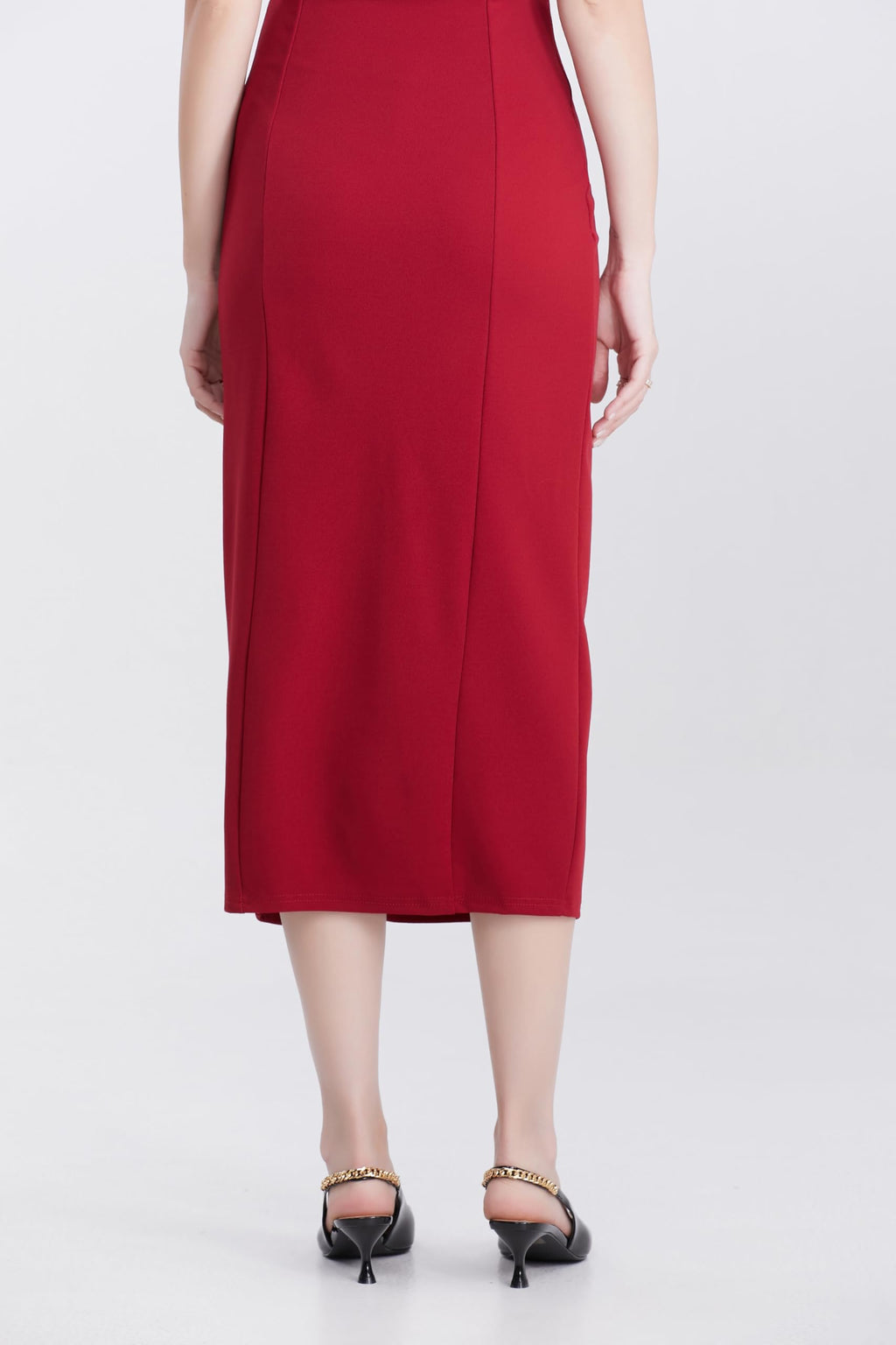 iiimmu Women's Stiletto Heels Closed Pointed Toe 4 in Heels for Women Patent Leather Pumps with Chain Wedding Party Dress Prom Heels Slingback Pumps