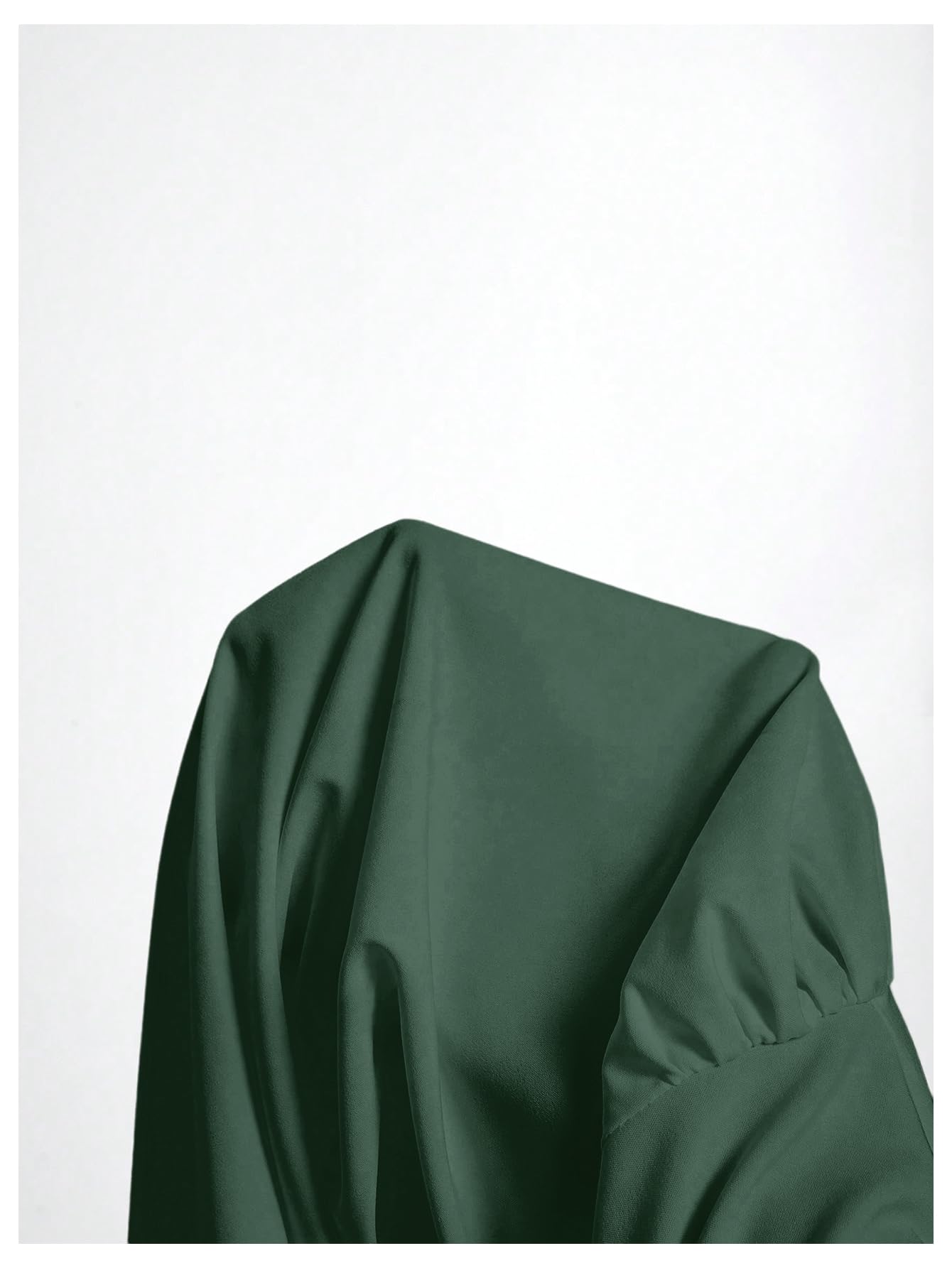 SweatyRocks Women's Button up Collar Cropped Shirt Long Sleeve Self Wrap Crop Top Blouse