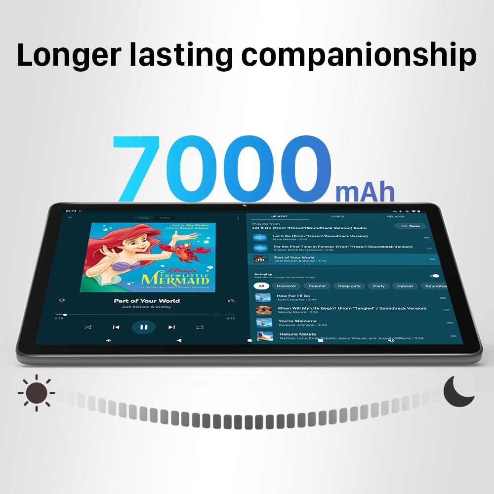 11" Tablet, 2025 Android 16 with Octa-core Processor, 8GB RAM+128GB ROM(1TB Expandtion), 7000mAh Battery, HD IPS Large tableta,WiFi 6&BT5.0, Support GMS (Case not Included)