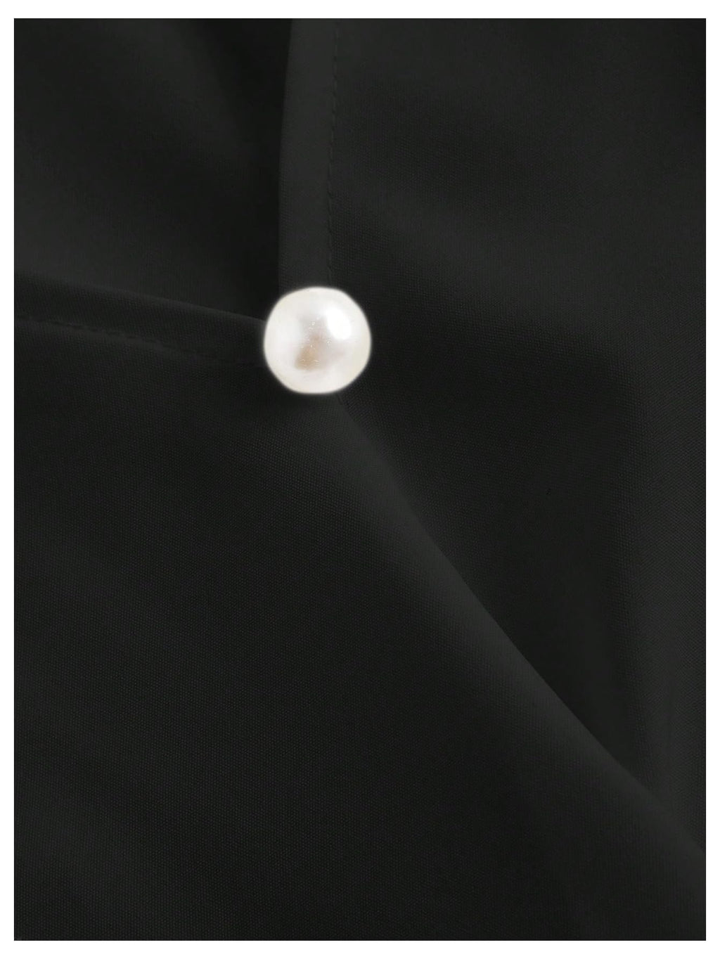 SweatyRocks Women's Button up Collar Cropped Shirt Long Sleeve Self Wrap Crop Top Blouse