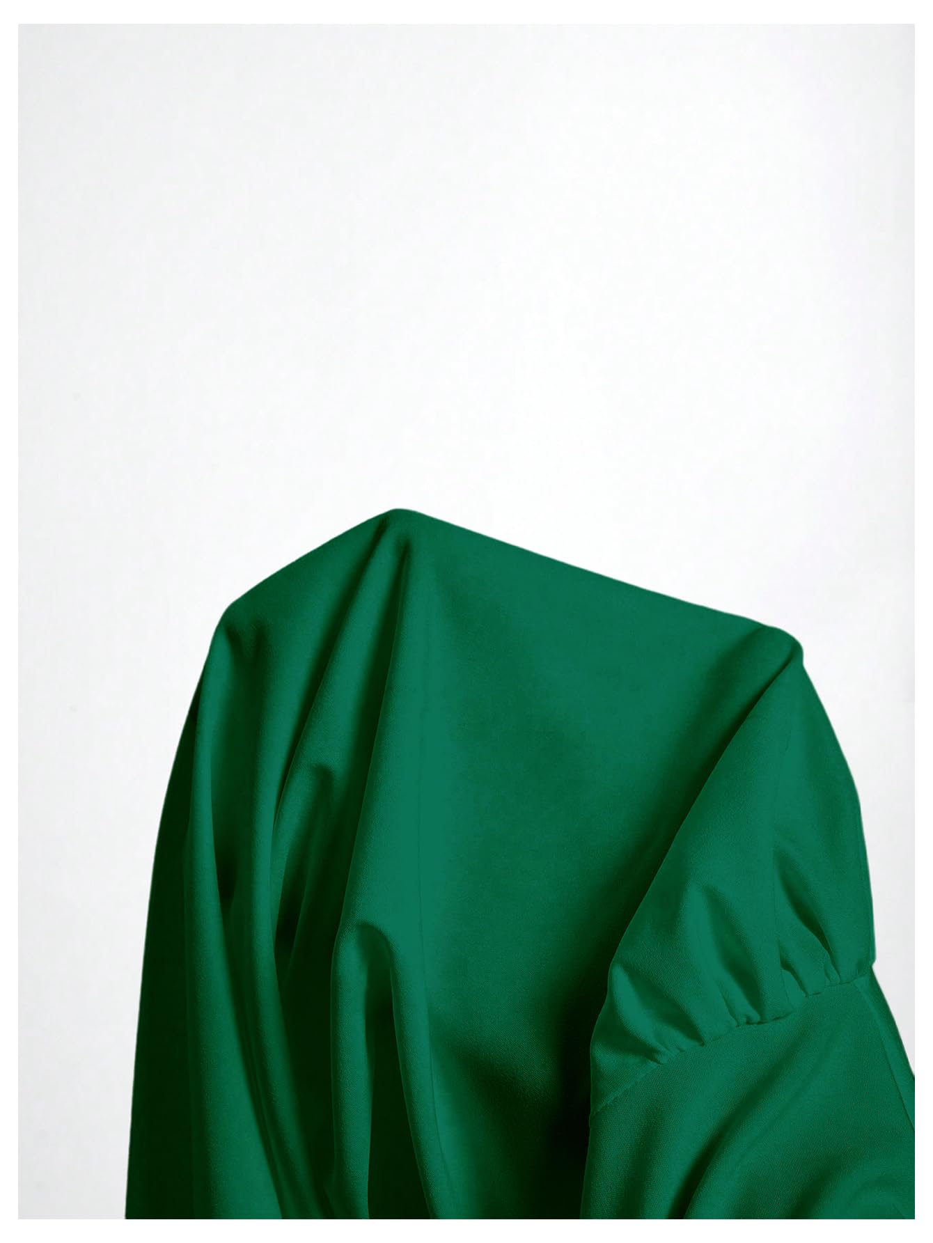 SweatyRocks Women's Button up Collar Cropped Shirt Long Sleeve Self Wrap Crop Top Blouse