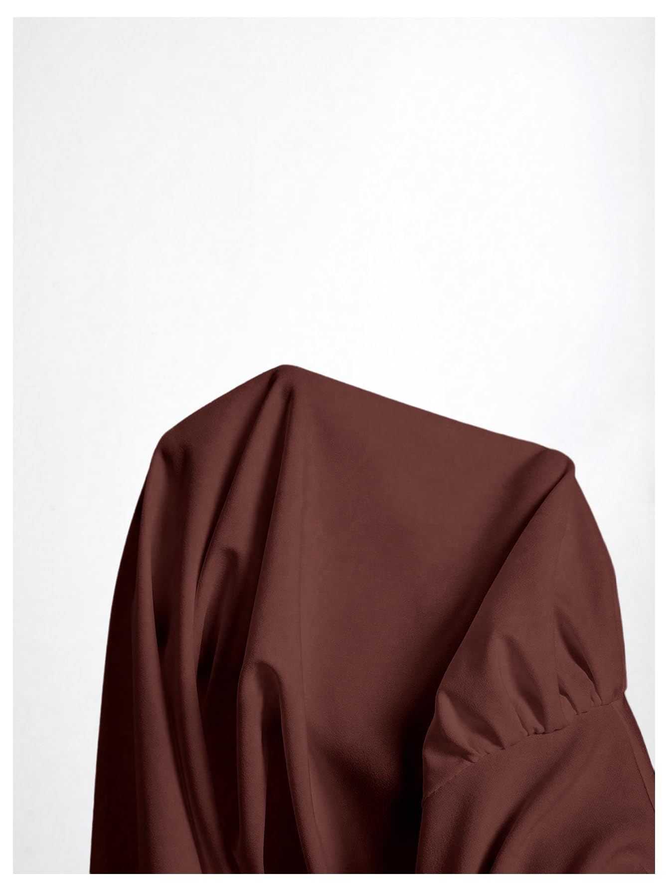 SweatyRocks Women's Button up Collar Cropped Shirt Long Sleeve Self Wrap Crop Top Blouse