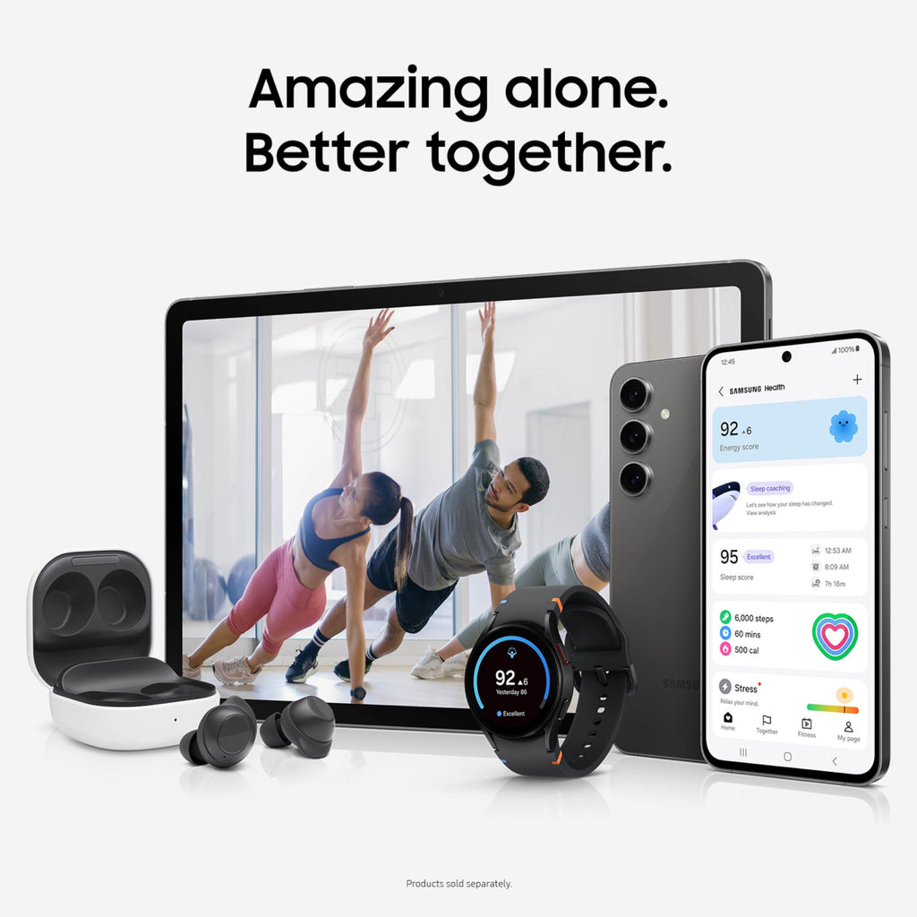 SAMSUNG Galaxy Tab S10 FE 128GB WiFi Android Tablet, Large Display, Long Battery Life, Exynos 1580 Processor, IP68 Water-Resistant, 90 Hz Refresh, S Pen for Note-Taking, US Version, Silver