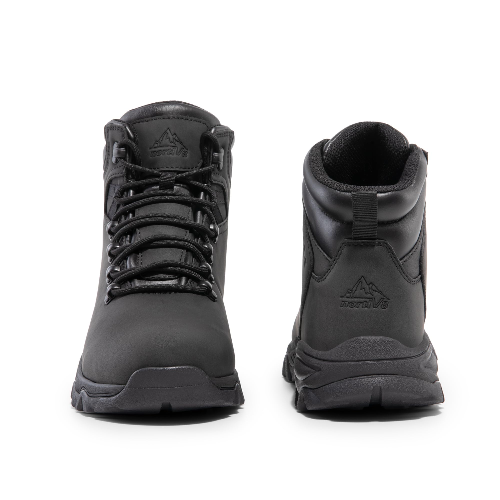 NORTIV 8 Mens Hiking Winter Snow Insulated Waterproof Outdoor Boots