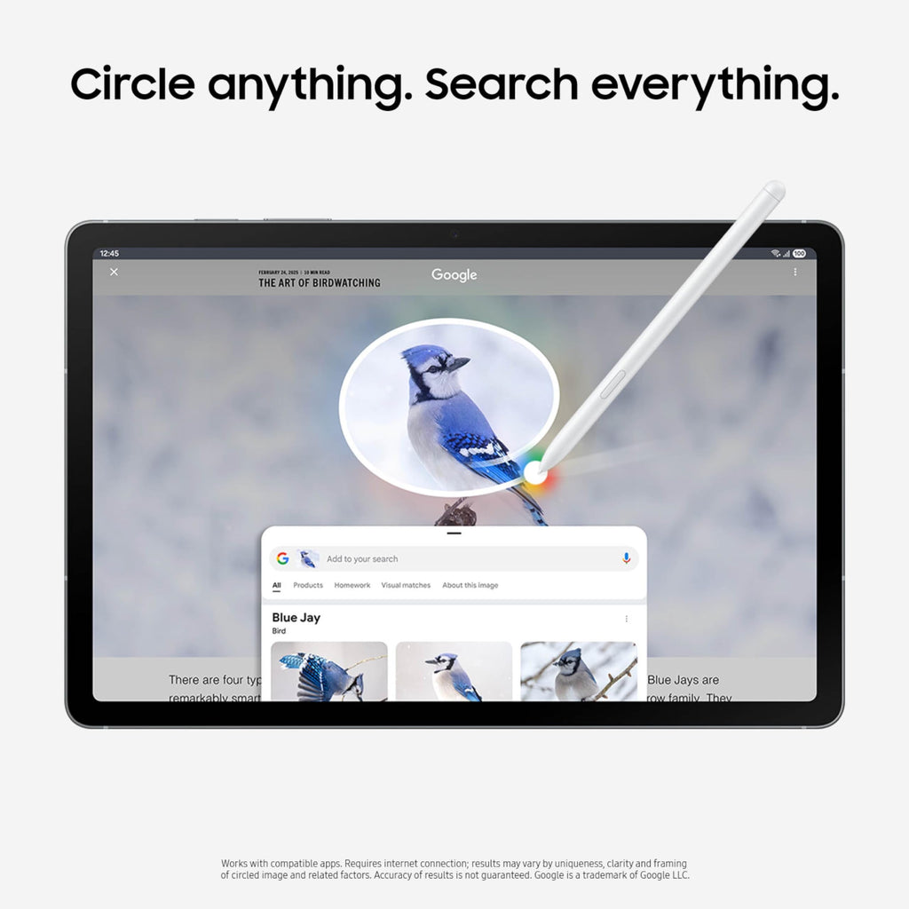 SAMSUNG Galaxy Tab S10 FE 128GB WiFi Android Tablet, Large Display, Long Battery Life, Exynos 1580 Processor, IP68 Water-Resistant, 90 Hz Refresh, S Pen for Note-Taking, US Version, Silver