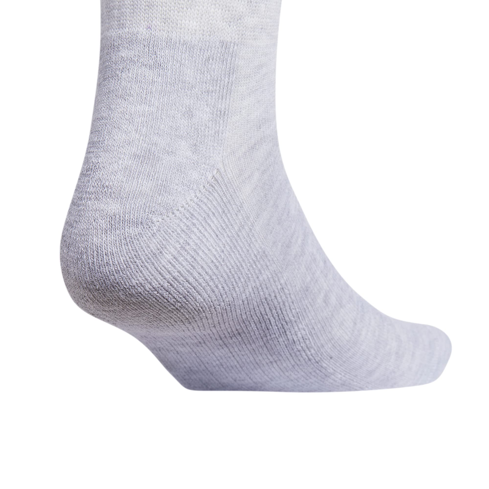 adidas Men's Athletic Cushioned 6-Pack Crew, Cushioned Crew Socks with Arch Compression for a Secure Fit