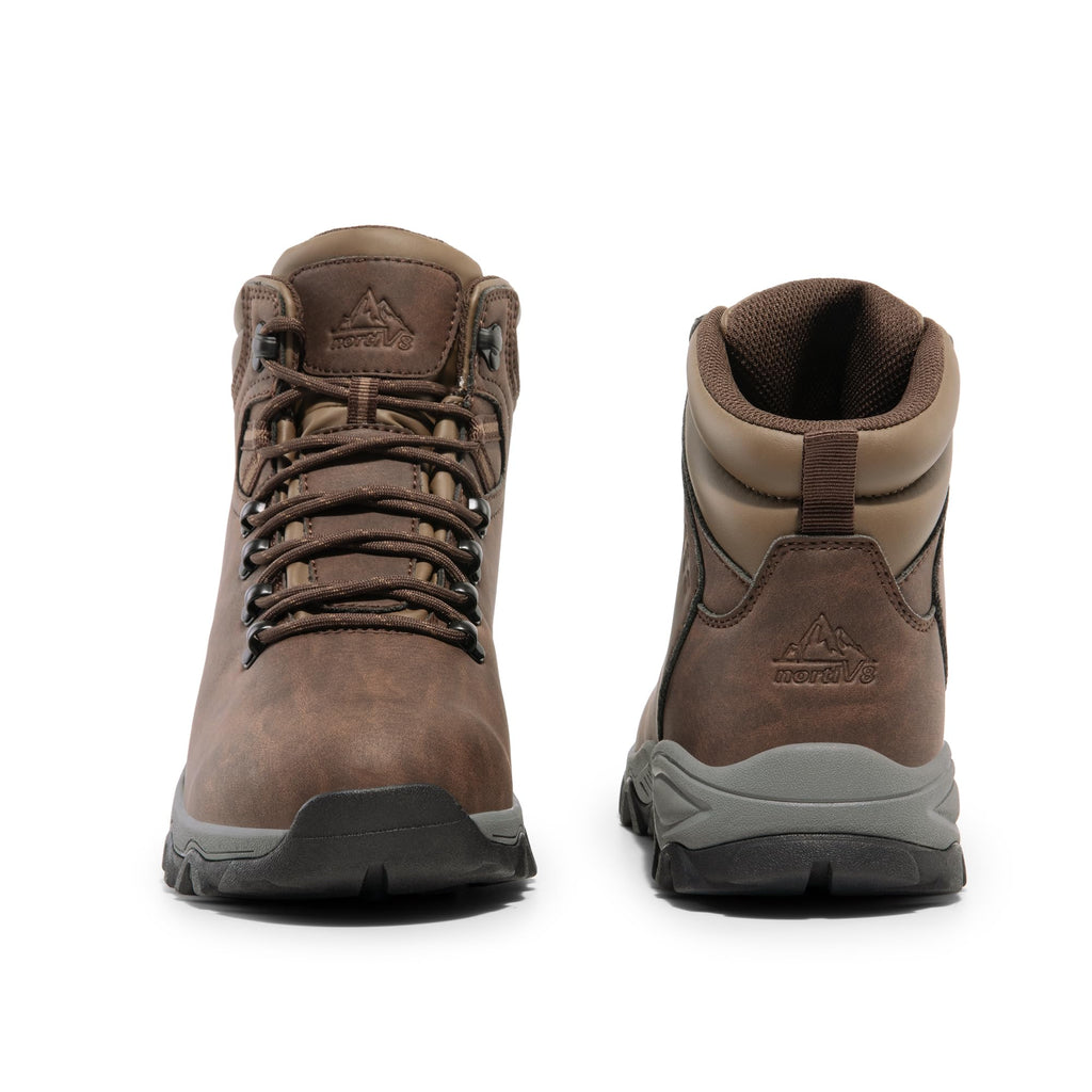 NORTIV 8 Mens Hiking Winter Snow Insulated Waterproof Outdoor Boots