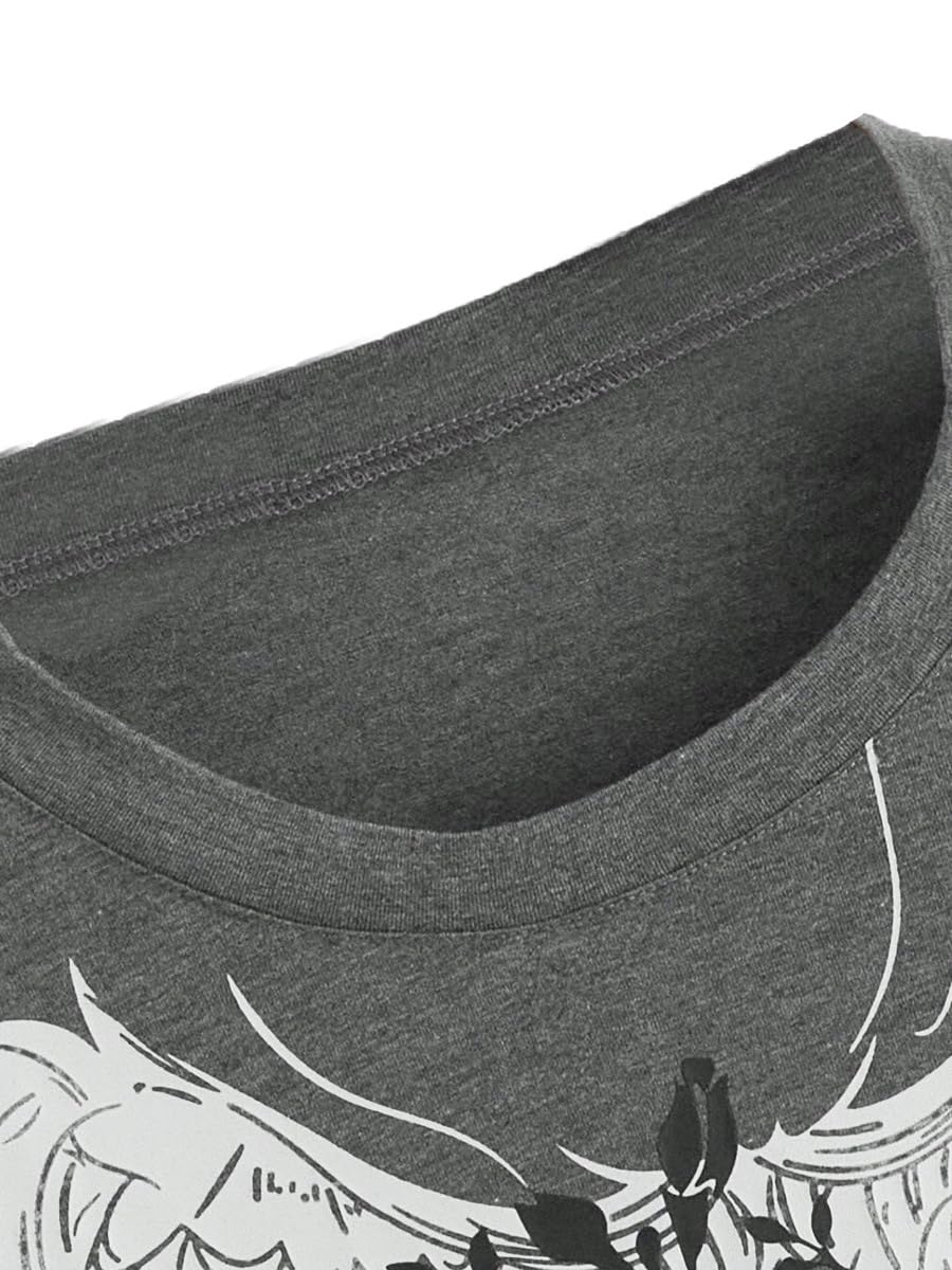 Goth Shirt Gothic Shirt Fake Two-Piece Alternative Clothing Goth Long Sleeve Top Grunge Clothes