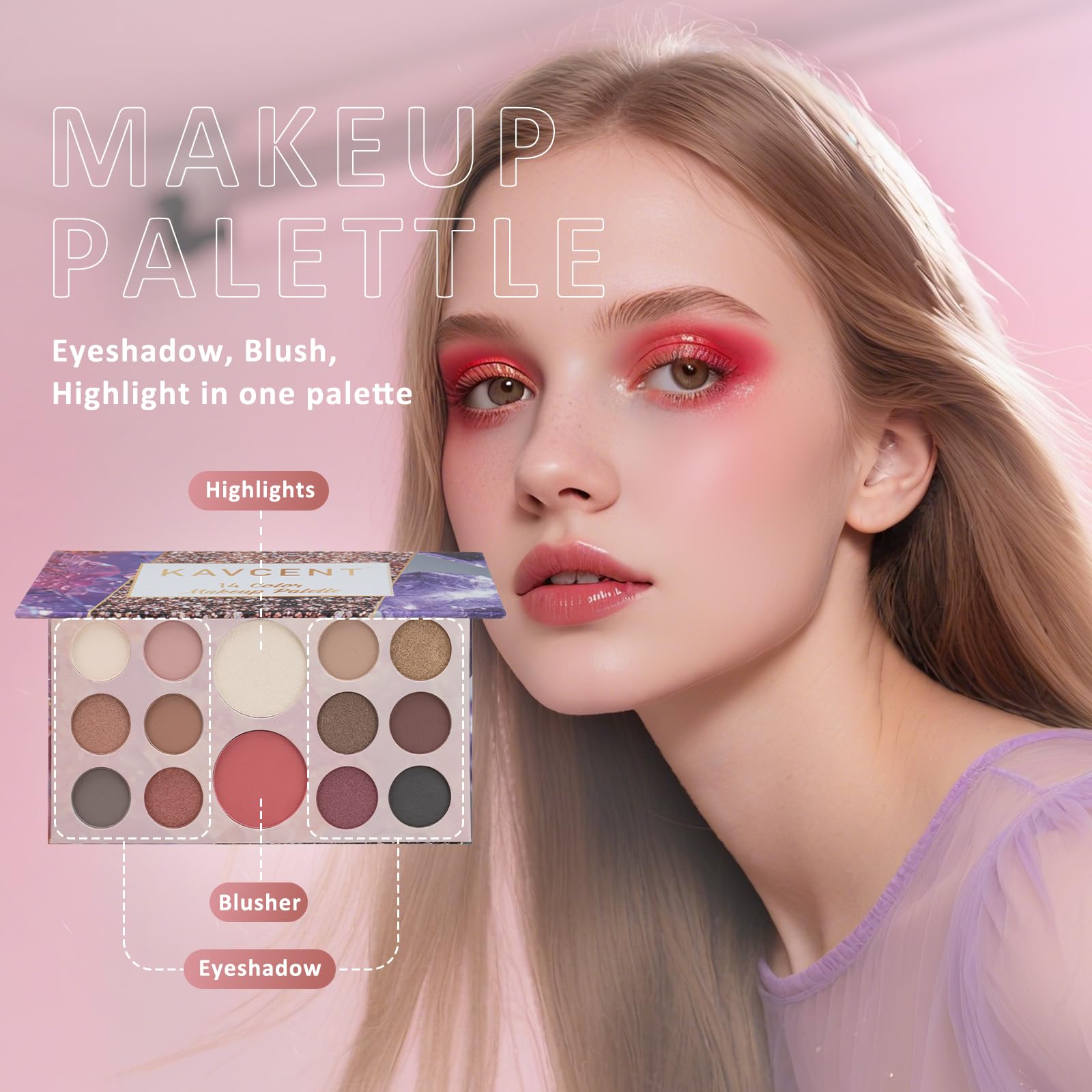 Makeup Kit for Women Teen Girls Full Kit Makeup Sets for Teens Eyeshadow Makeup Gift Set fo Women Teenagers Christmas Makeup Kits for Teens