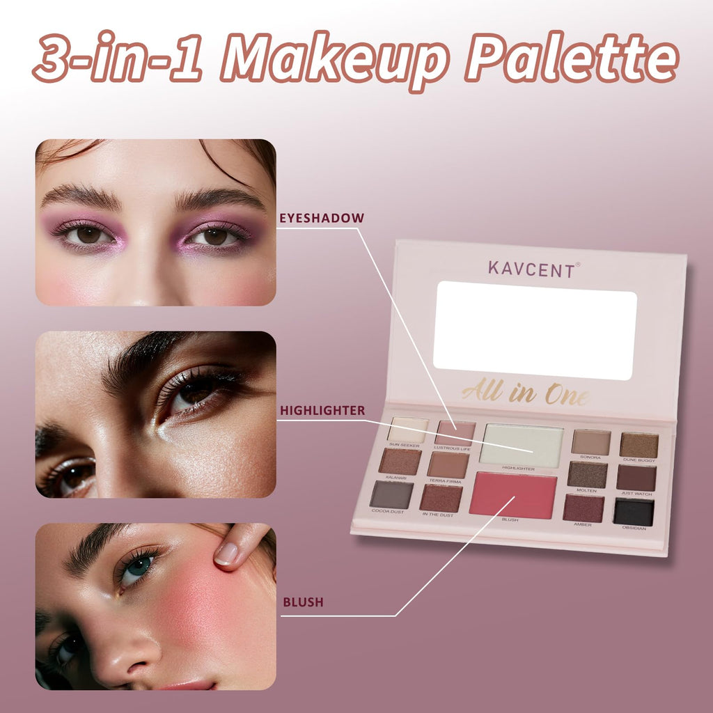 Makeup Kit for Women Teen Girls Full Kit Makeup Sets for Teens Eyeshadow Makeup Gift Set fo Women Teenagers Christmas Makeup Kits for Teens