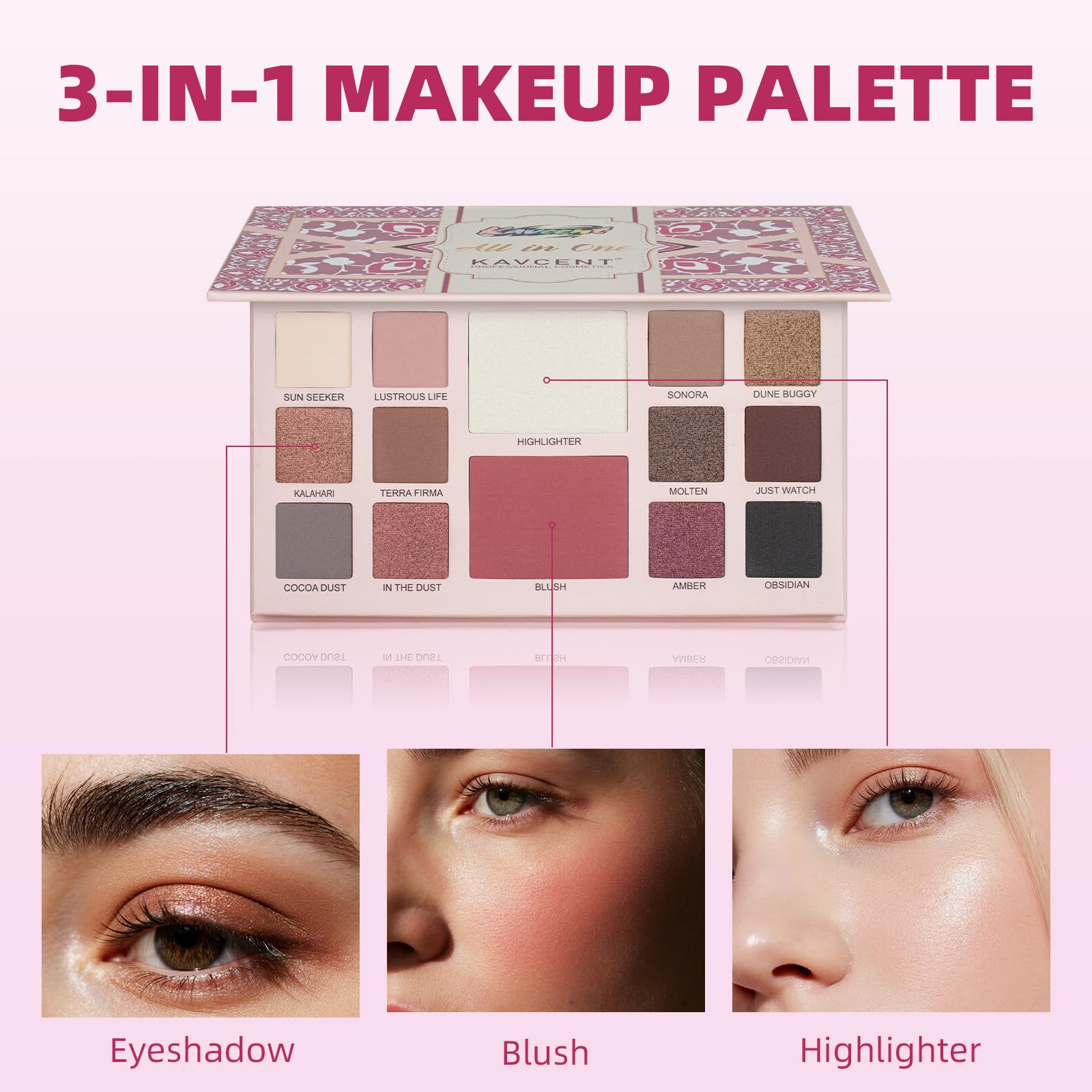 Makeup Kit Makeup Sets for Teens Makeup kits for Women Teenagers Full Kit Make up Eyeshadow Palette Foundation Concealer Lipgloss Makeup Gift Set for Women Teen Girls