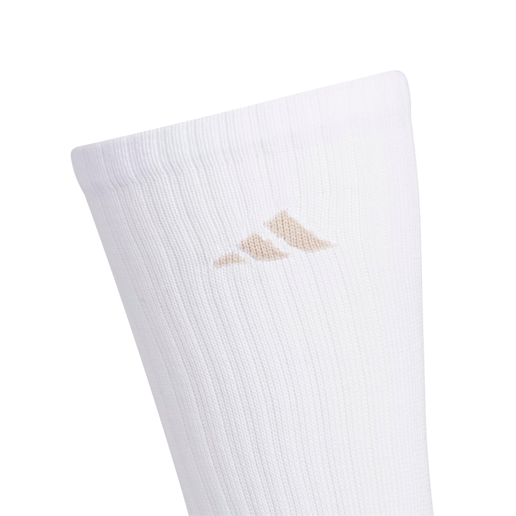 adidas Men's Athletic Cushioned 6-Pack Crew, Cushioned Crew Socks with Arch Compression for a Secure Fit
