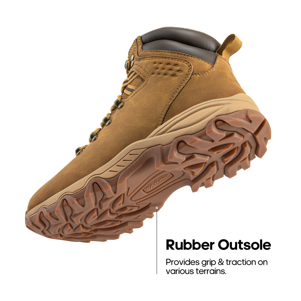 NORTIV 8 Mens Hiking Winter Snow Insulated Waterproof Outdoor Boots