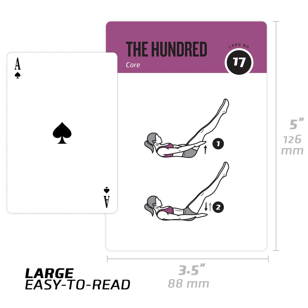 NewMe Fitness Bodyweight Workout Cards, Instructional Fitness Deck for Women & Men, Beginner Fitness Guide to Training Exercises at Home or Gym (Bodyweight, Vol 1)