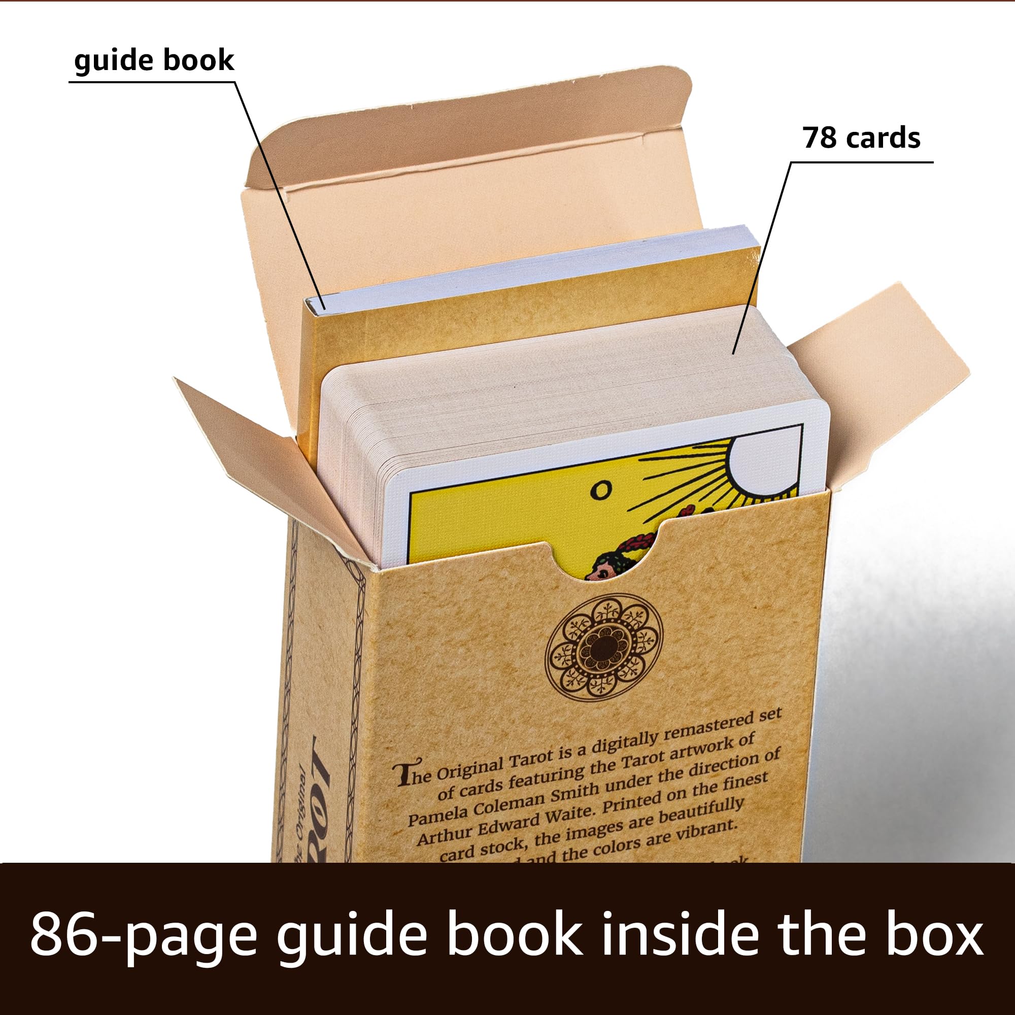 Da Brigh El Tarot Original, Baraja de 78 Cartas, Español