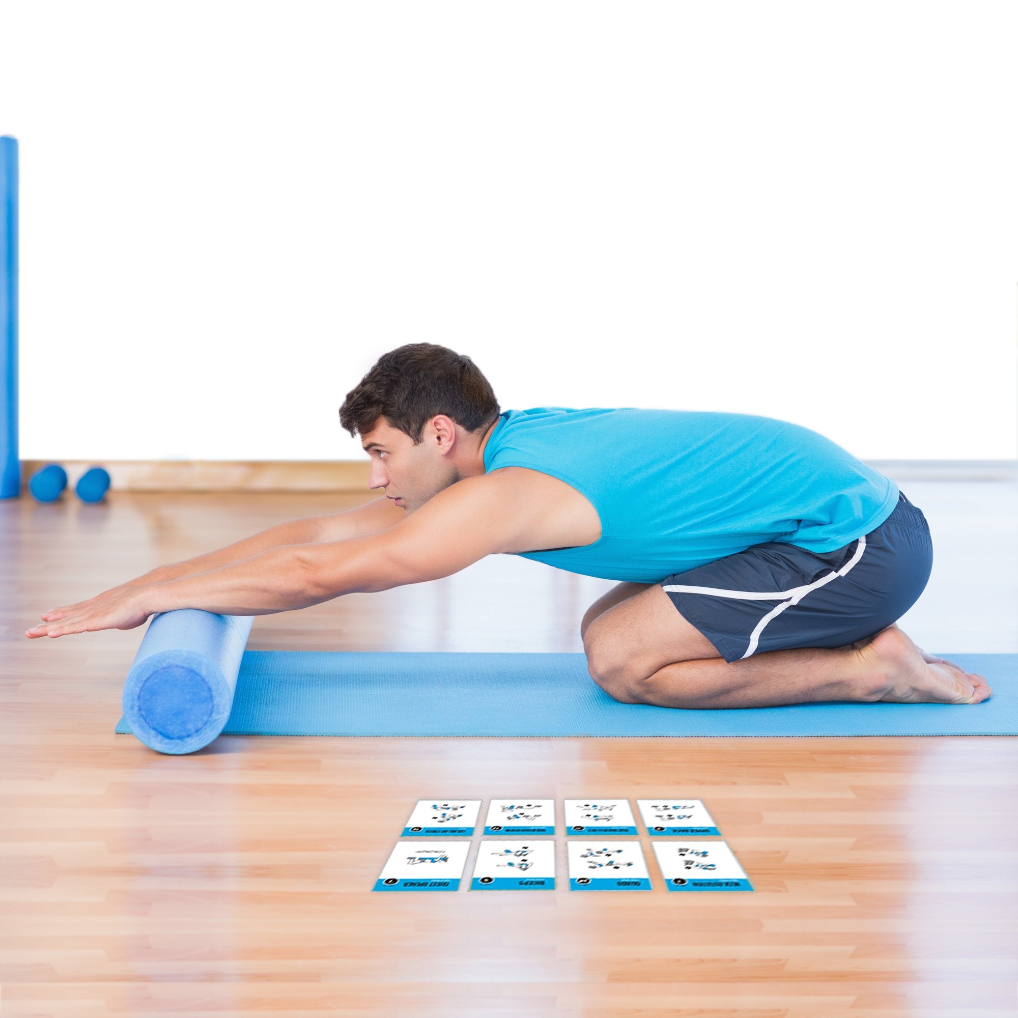 NewMe Fitness Bodyweight Workout Cards, Instructional Fitness Deck for Women & Men, Beginner Fitness Guide to Training Exercises at Home or Gym (Bodyweight, Vol 1)