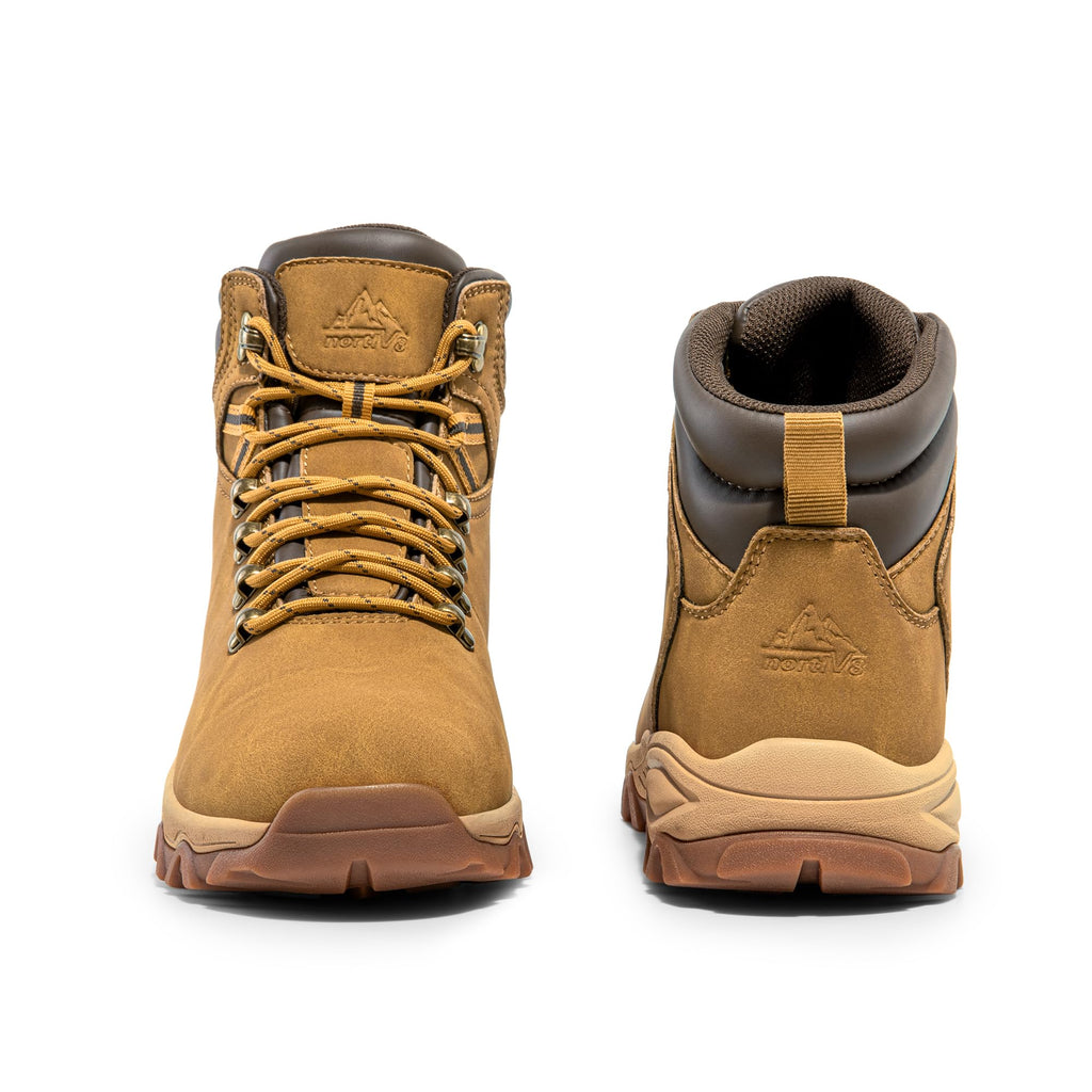 NORTIV 8 Mens Hiking Winter Snow Insulated Waterproof Outdoor Boots