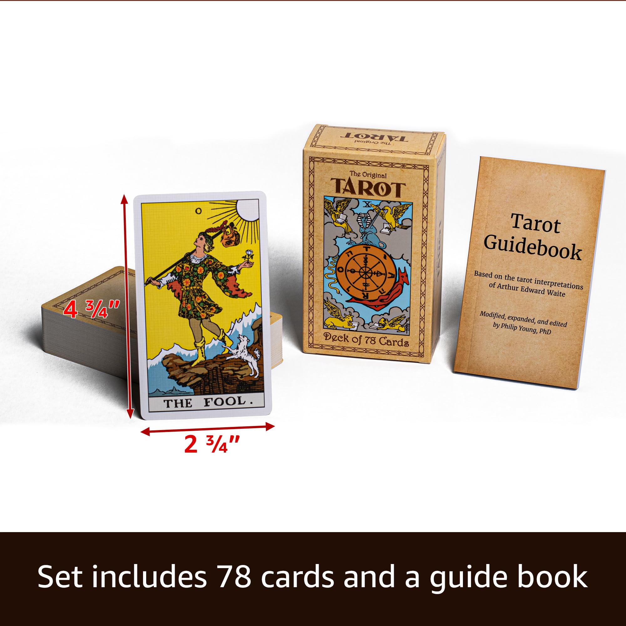 Da Brigh El Tarot Original, Baraja de 78 Cartas, Español