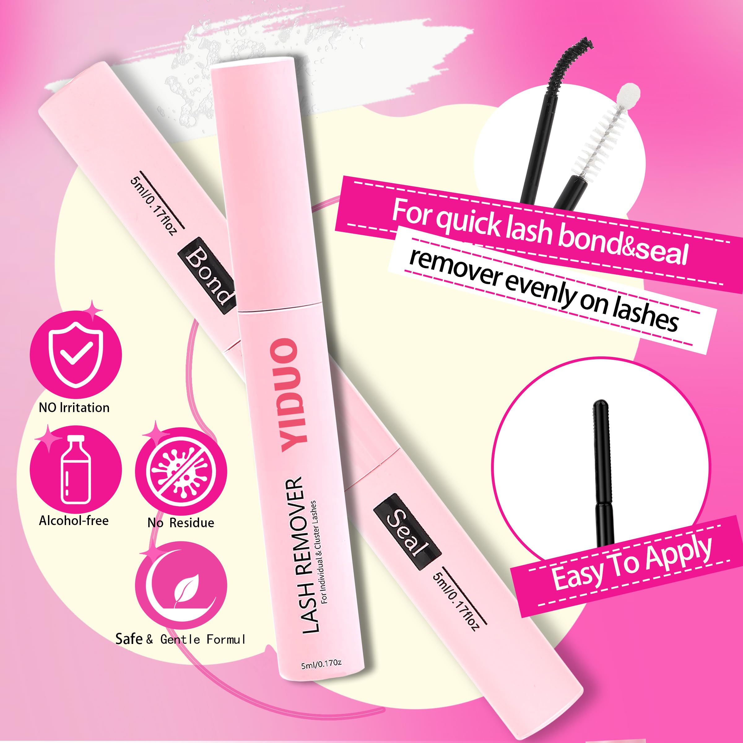 Lashes Clusters Kit 1846Pcs Bulk Packs Volume False Eyelash Extensions D Curl Wispy Individual Eyelashes, Volume Studio Effect, Wholesale Large Pack with Glue&Seal|Tweezers|Removers|Cleanser