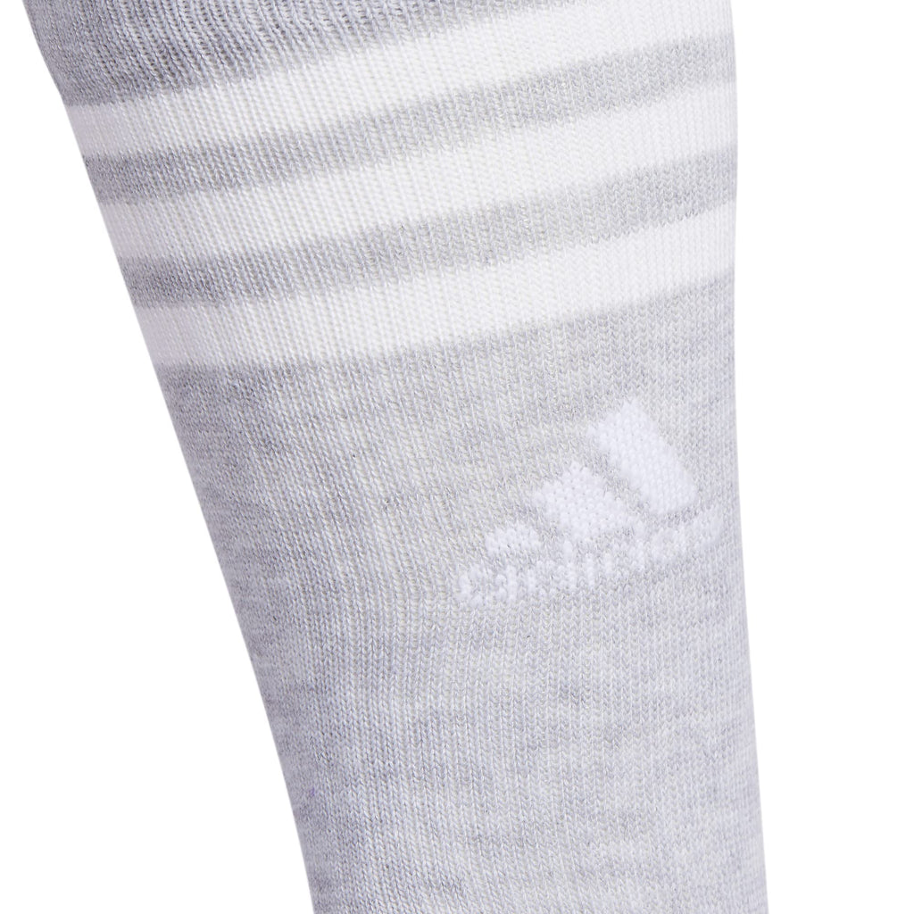 adidas Men's Athletic Cushioned 6-Pack Crew, Cushioned Crew Socks with Arch Compression for a Secure Fit