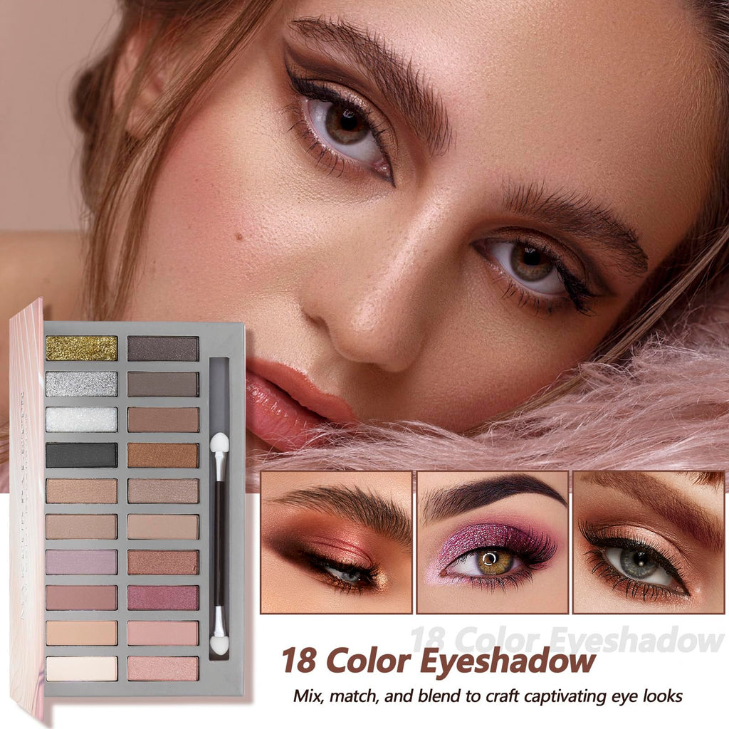 Makeup Kit for Women Teen Girls Full Kit Makeup Sets for Teens Eyeshadow Makeup Gift Set fo Women Teenagers Christmas Makeup Kits for Teens