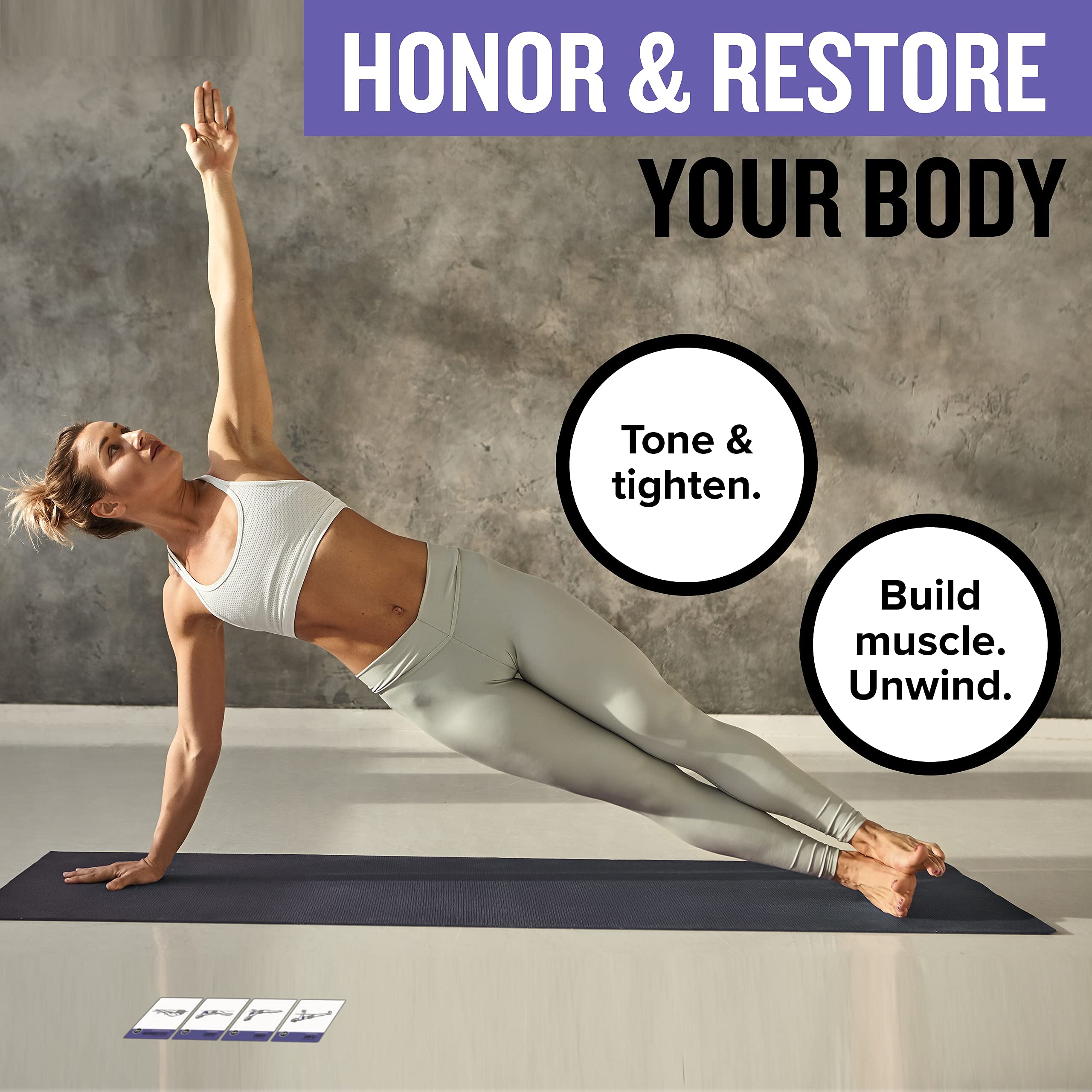 NewMe Fitness Bodyweight Workout Cards, Instructional Fitness Deck for Women & Men, Beginner Fitness Guide to Training Exercises at Home or Gym (Bodyweight, Vol 1)