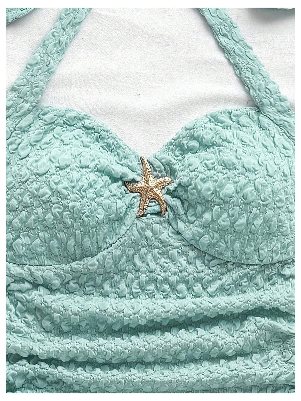 SOLY HUX Women's V Neck Halter Tops Open Back Y2k Ruched Floral Metal Summer Going Out Cami Tops