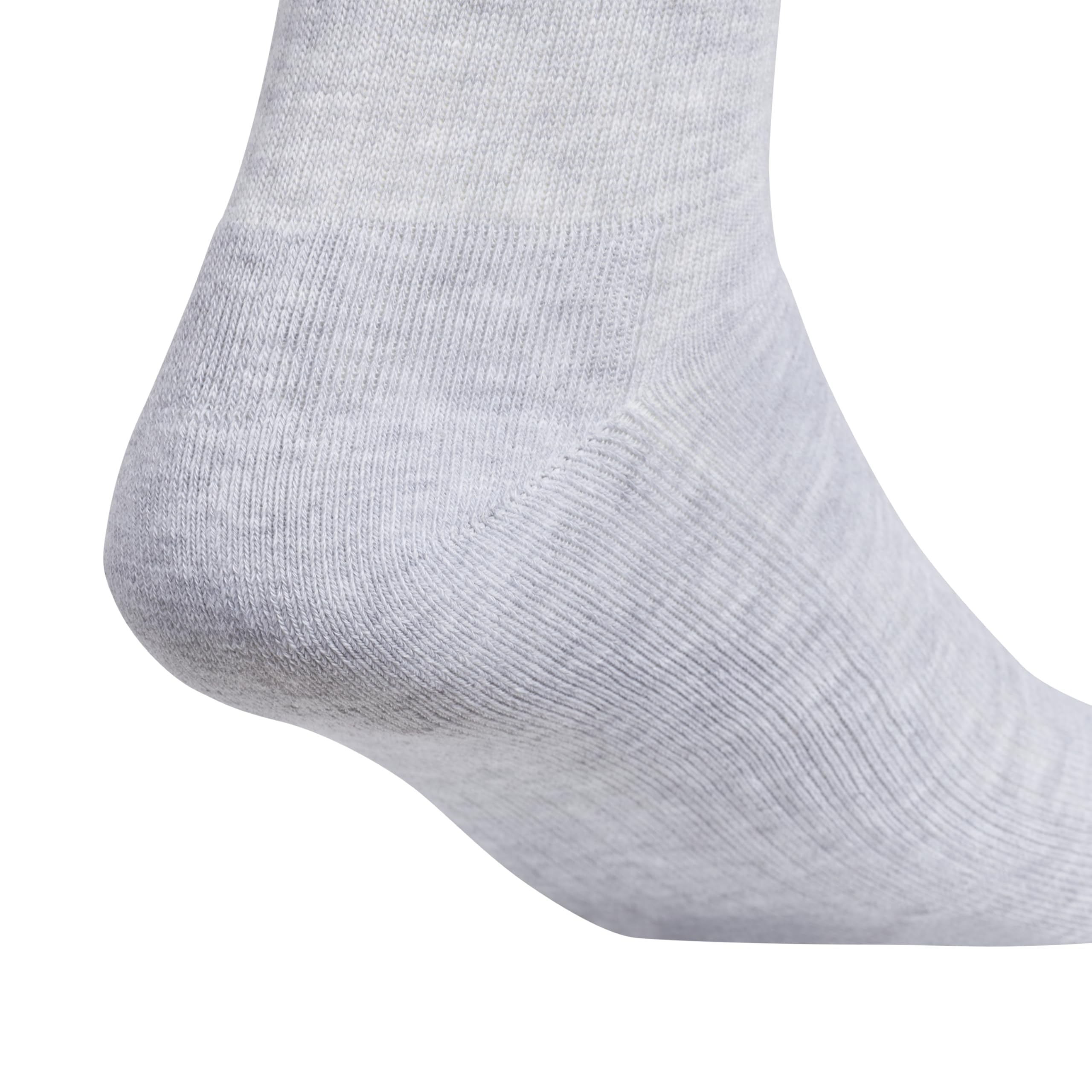 adidas Men's Athletic Cushioned 6-Pack Crew, Cushioned Crew Socks with Arch Compression for a Secure Fit