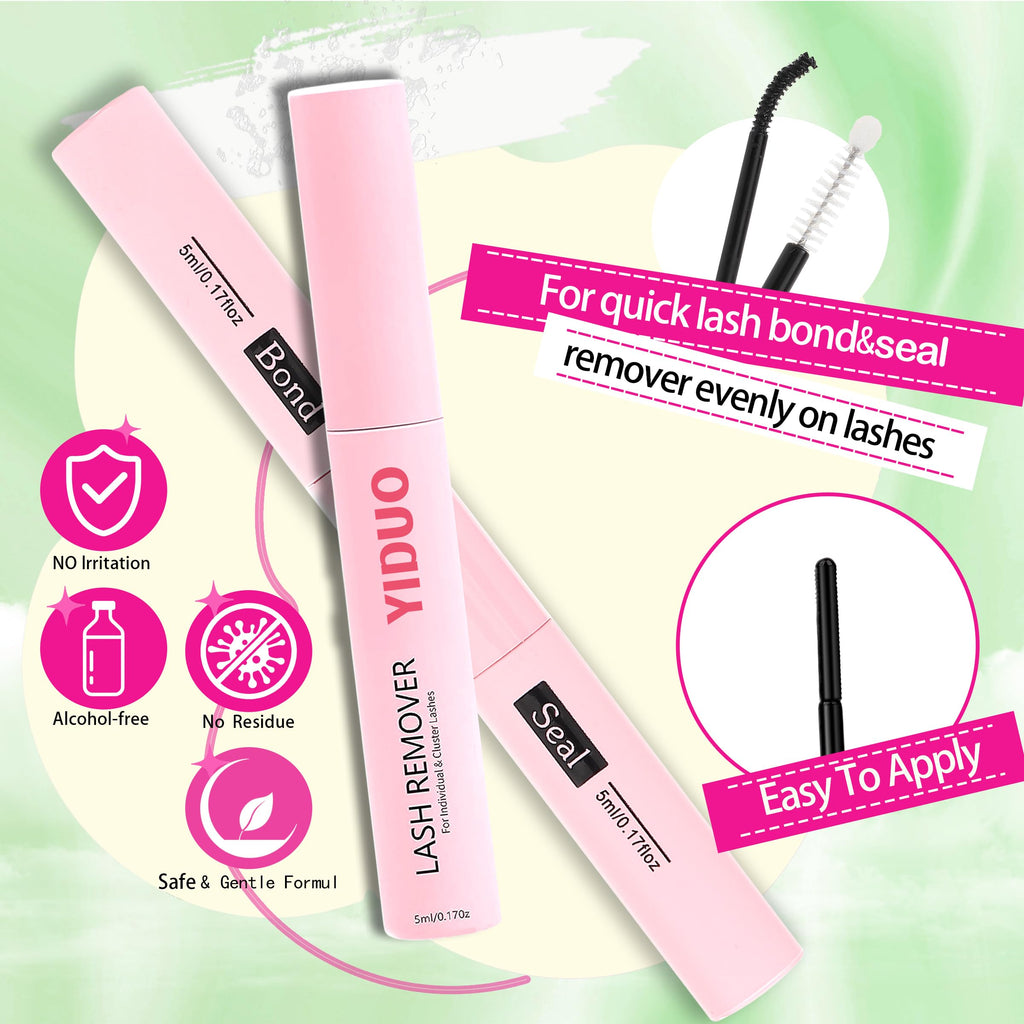 Lashes Clusters Kit 1846Pcs Bulk Packs Volume False Eyelash Extensions D Curl Wispy Individual Eyelashes, Volume Studio Effect, Wholesale Large Pack with Glue&Seal|Tweezers|Removers|Cleanser