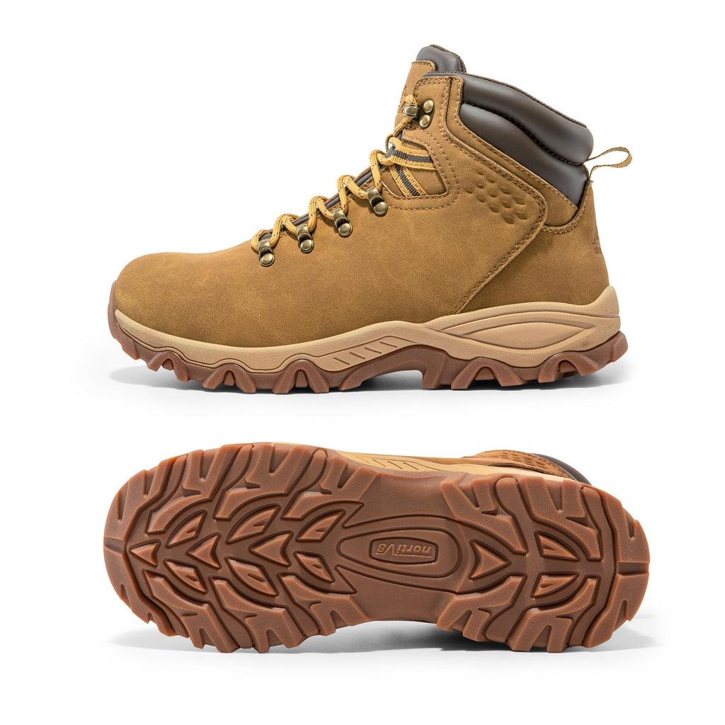NORTIV 8 Mens Hiking Winter Snow Insulated Waterproof Outdoor Boots