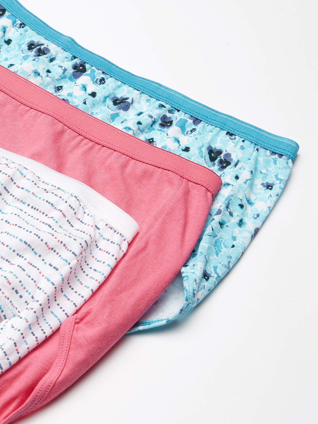 Hanes Women's Underwear Brief Pack, 10-Pack, Full-Coverage Brief Panties, Moisture-Wicking Underwear for Women