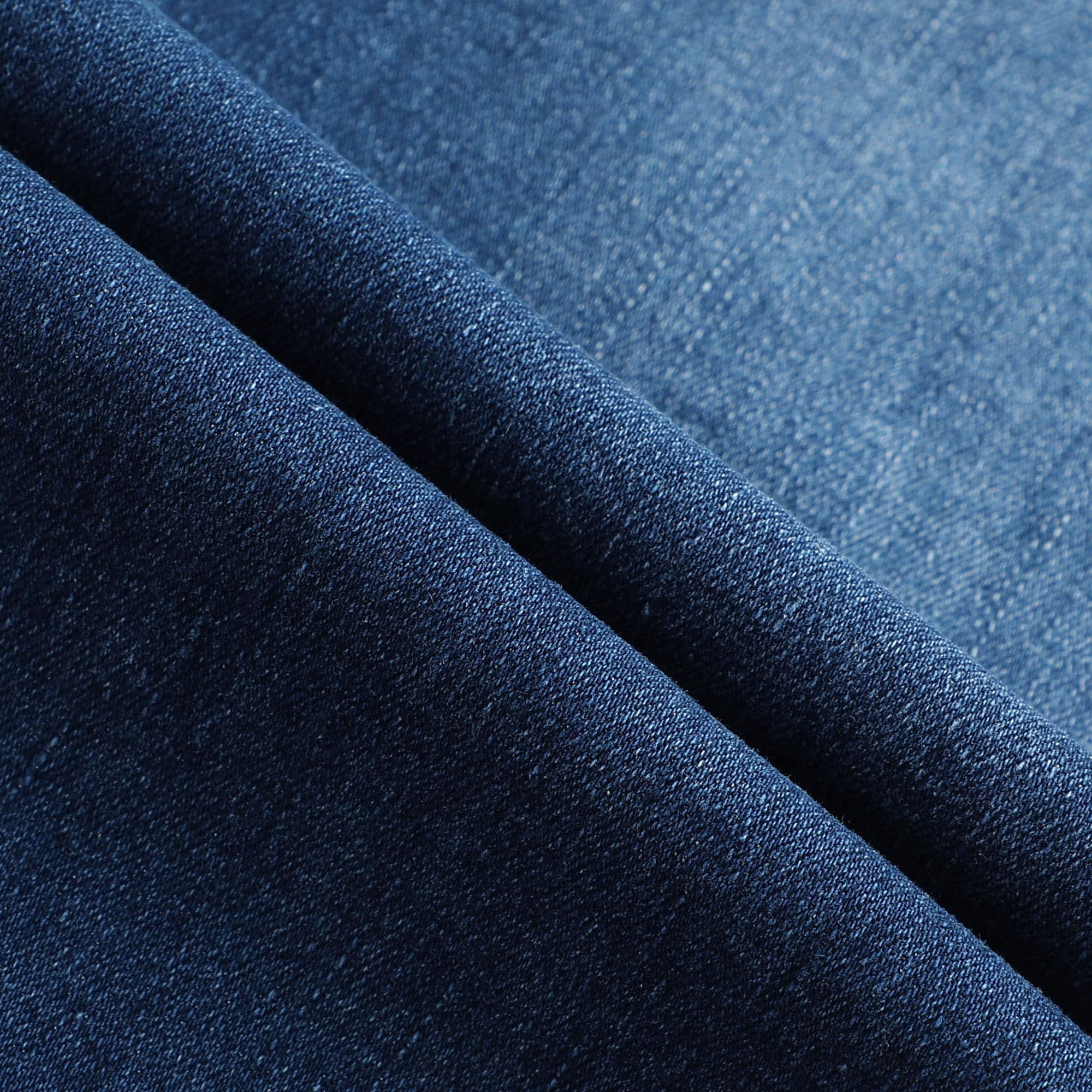 THUNDER STAR Womens Stretchy Mid Rise Flare Jeans Distressed Denim Bell Bottom Pants