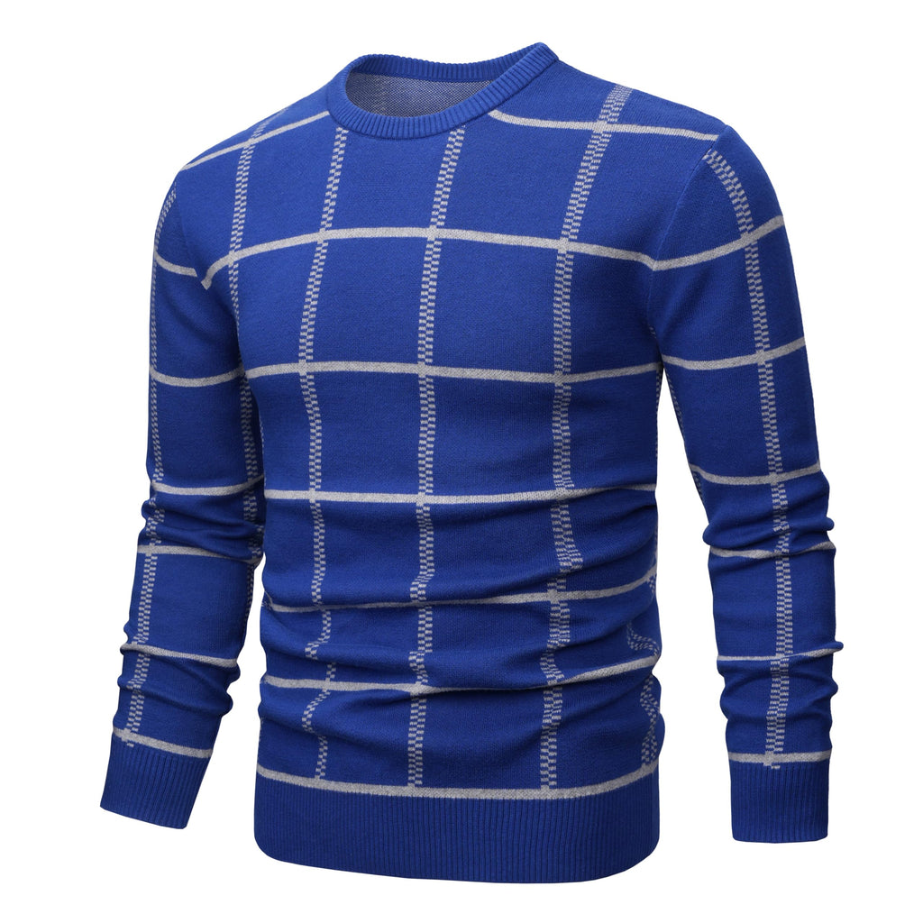 MAGNIVIT Men's Basic Designed Knitted Sweaters Cotton Soft Crewneck Fall Winter Sweaters